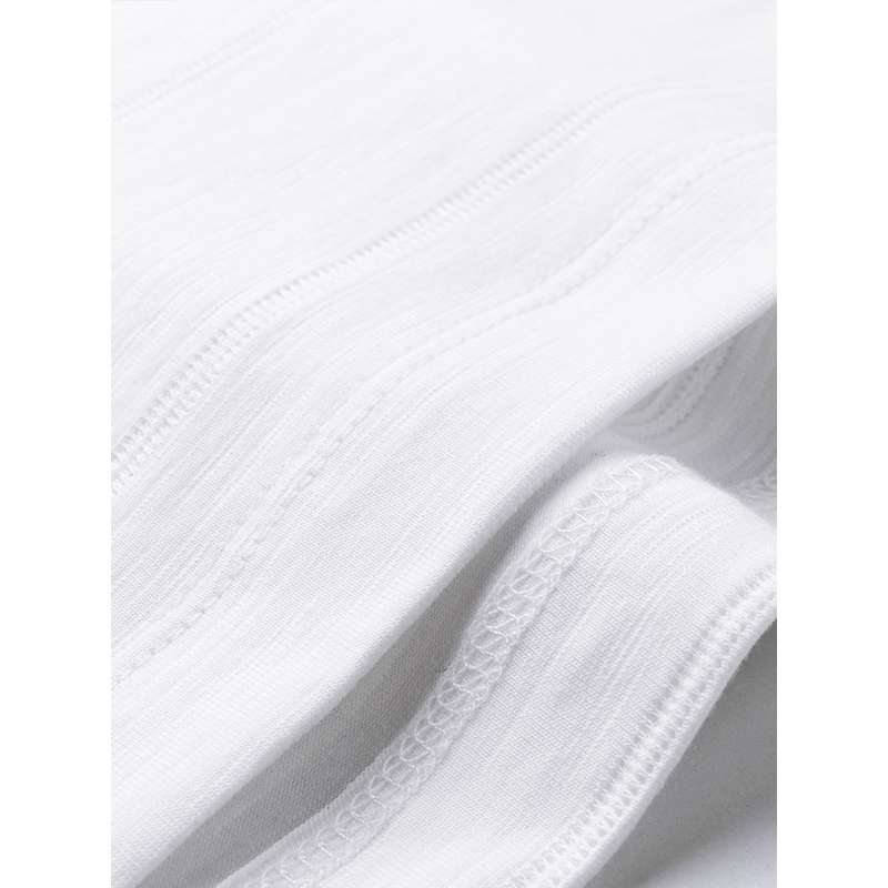 恒源祥男士短袖t恤男士立领上衣服款打底衫夏季白色半袖体恤