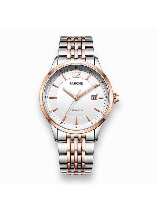 雷诺时尚都市商务自动机械男表钢带表884079