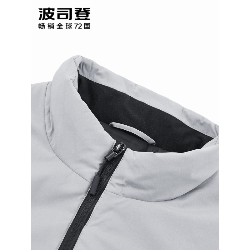 波司登BOSIDENG羽绒服男士短款轻薄立领秋季休闲夹克防寒外套2018新款B80131117
