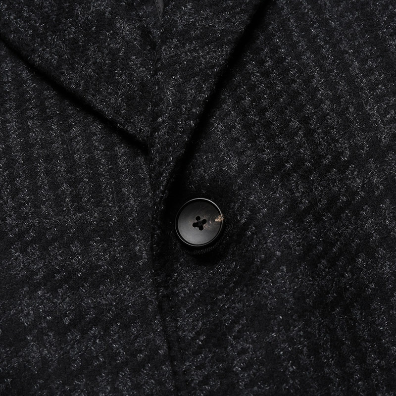 杰尼亚 Z ZEGNA 男士羊毛大衣外套289733 4DG5G0