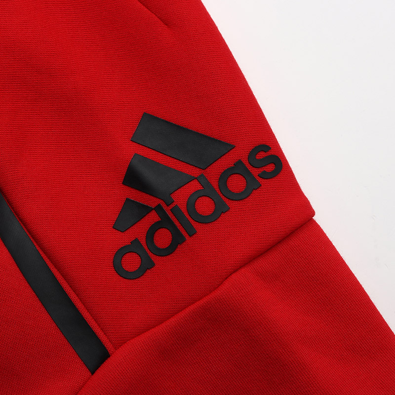 adidas女服夹克外套CNY HTT ZNE休闲运动服EA2102 L EA2102红色