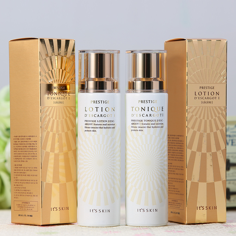 韩国It’s skin伊思晶蜗牛水乳套装补水保湿1号清爽型