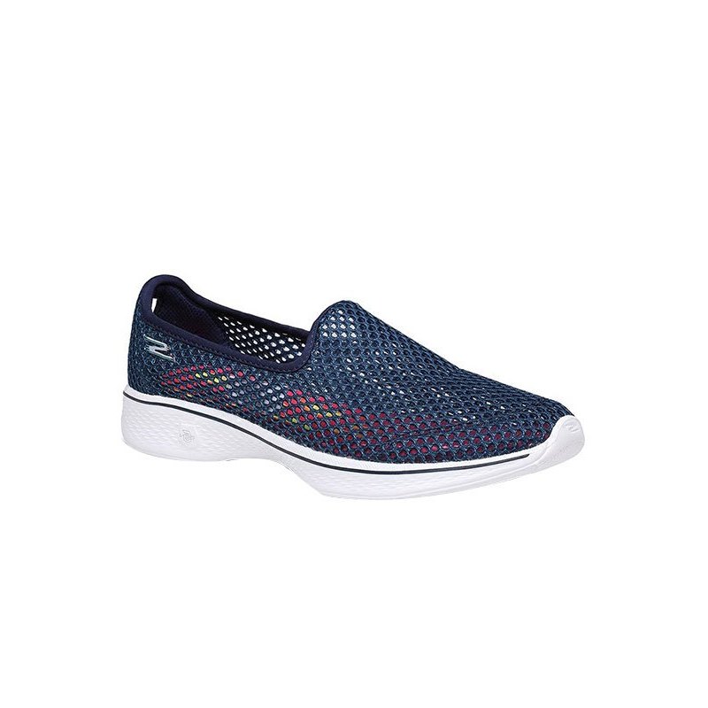 SKECHERS斯凯奇GO WALK 4女士轻质一脚蹬健步鞋14905