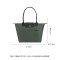 骧 LONGCHAMP 奢侈品 女士Le Pliage Green绿色小号长柄织物可折叠单肩斜挎包饺子包 L2605 9