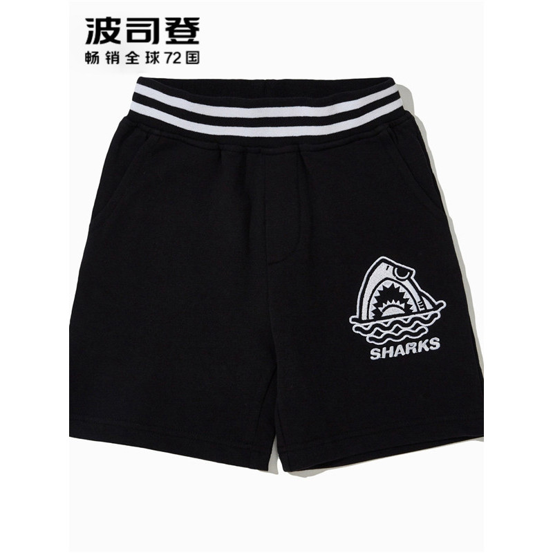 波司登童装裤子2018夏季新款儿童运动短裤C821CM1126