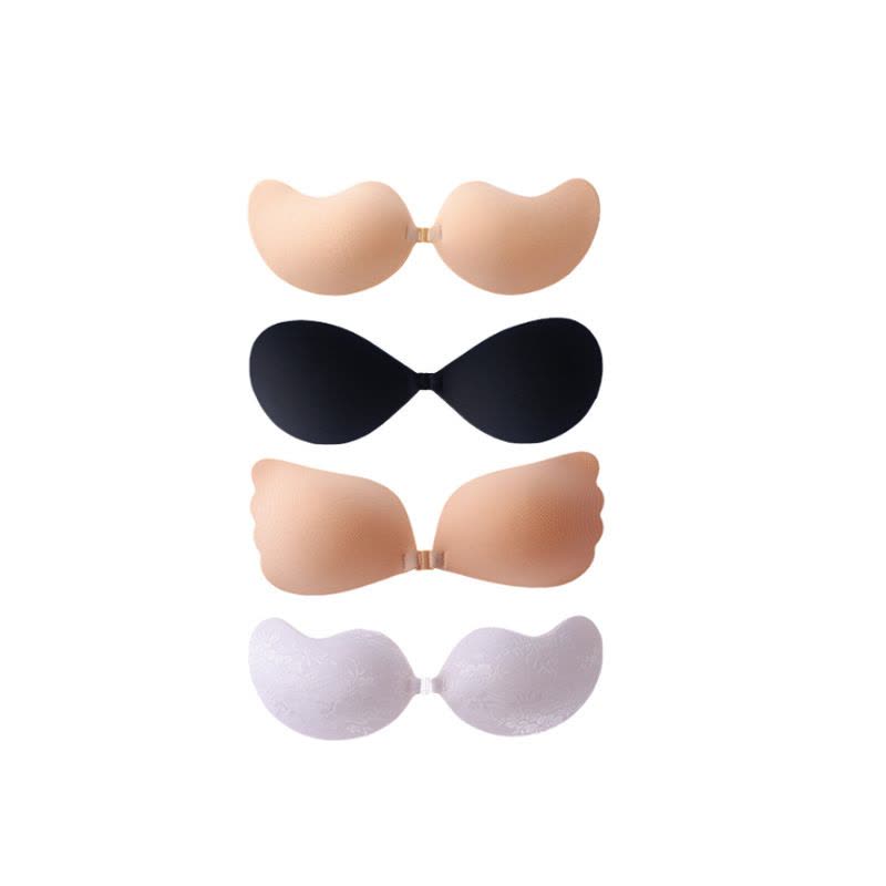 胸贴女夏季薄款性感防下垂芒果杯硅胶乳贴婚纱用聚拢隐形文胸盒装图片