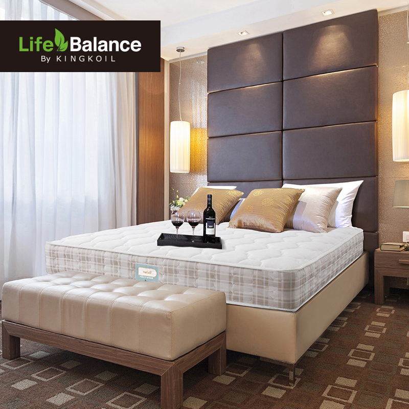 金可儿-lifebalance乐活百伦系列 1.8m双人床垫 独立袋装弹簧床垫 适中双人席梦思 港湾