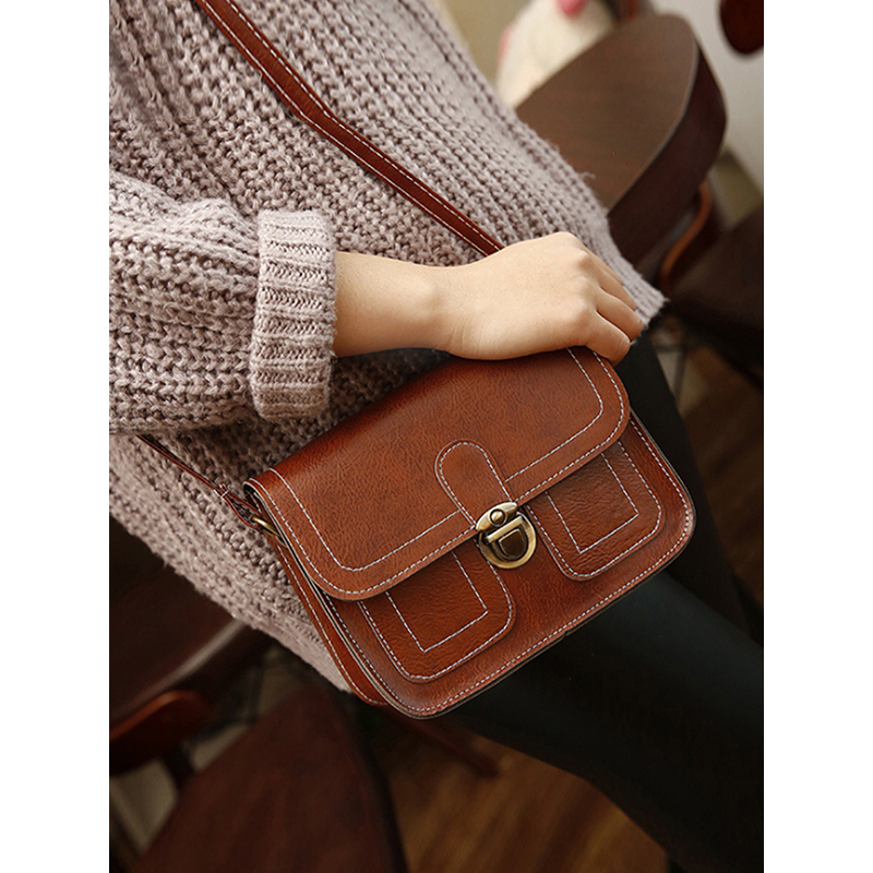 女包复古单肩包斜挎包手机小包包视频