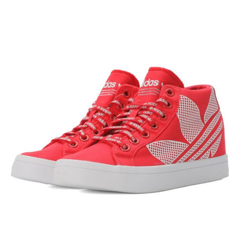 ADIDAS ORIGINALS(阿迪经典)COURTVANTAGE HEEL LOGO秋季女子经典鞋FU6821图片