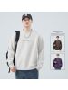 |早秋日系字母印花设计感男士圆领长袖打底款卫衣韩版套头