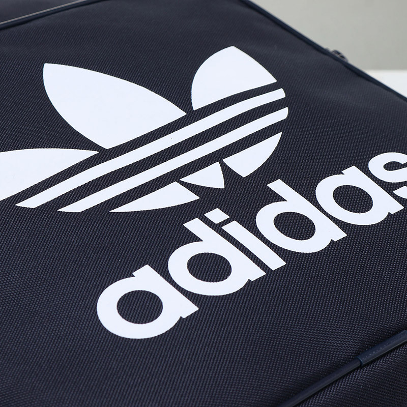 adidas阿迪达斯三叶草中性情侣款运动休闲双肩包BK6724 BK6724学院藏青蓝
