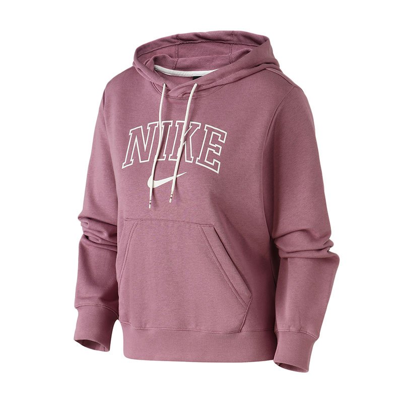 NIKE女装卫衣针织印花连帽外套针织时尚潮流休闲运动服AR3723