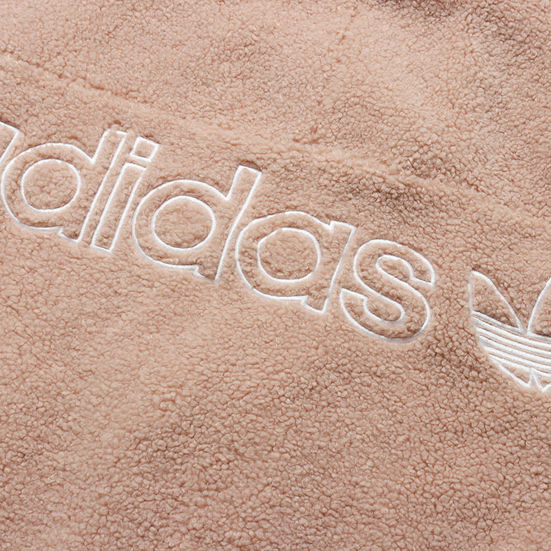 adidas阿迪达斯三叶草女装运动服羊羔毛绒休闲外套夹克FN2797