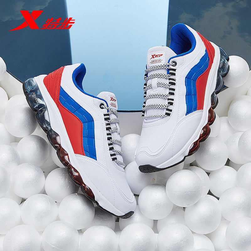 特步男鞋气垫鞋air mega1.0运动鞋夏季减震透气跑步鞋潮流休闲鞋