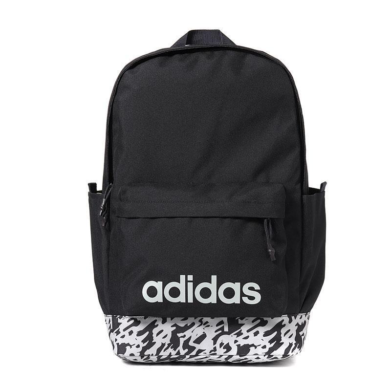 adidas阿迪达斯NEO男运动休闲双肩包DM6141 DM6141黑+白
