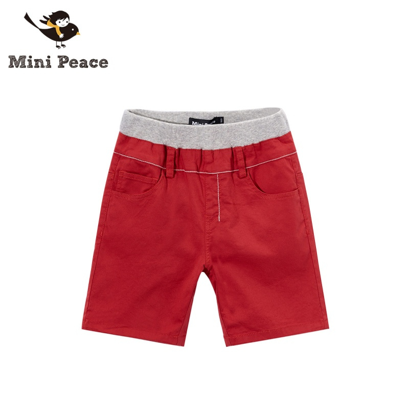 minipeace太平鸟童装男童休闲短裤五分裤儿童运动裤2019夏装新款