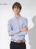 polo sport 长袖衬衫男男士免烫韩版修身商务长袖衬衣青年休闲秋季 蓝色