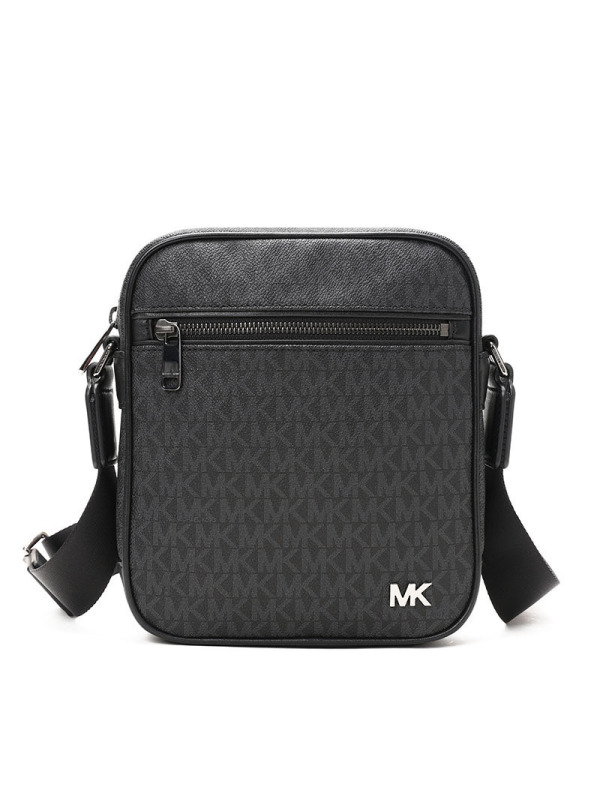 MK Jet Set Mens 单肩包 小号 印花LOGO款 33F7MMNC5B 19x22x6.5CM