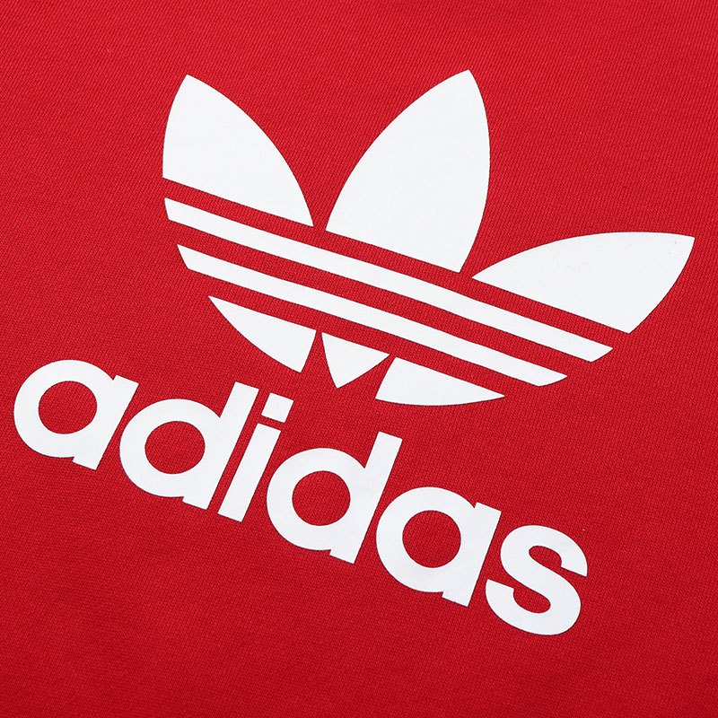 adidas阿迪达斯三叶草男运动休闲logo款卫衣dx3615ldx3615红色