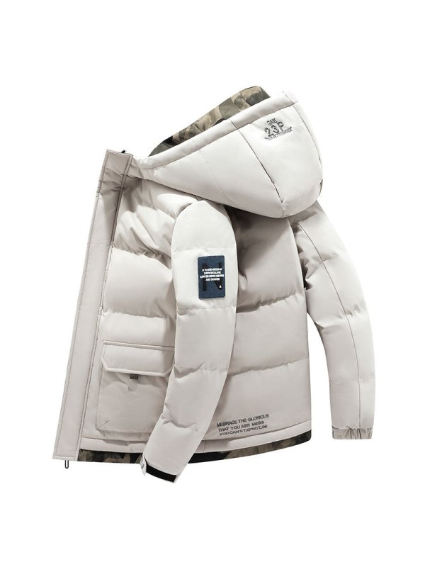 棉衣男秋冬季新款男装棉服潮牌加厚青年保暖连帽休闲潮流棉袄外套