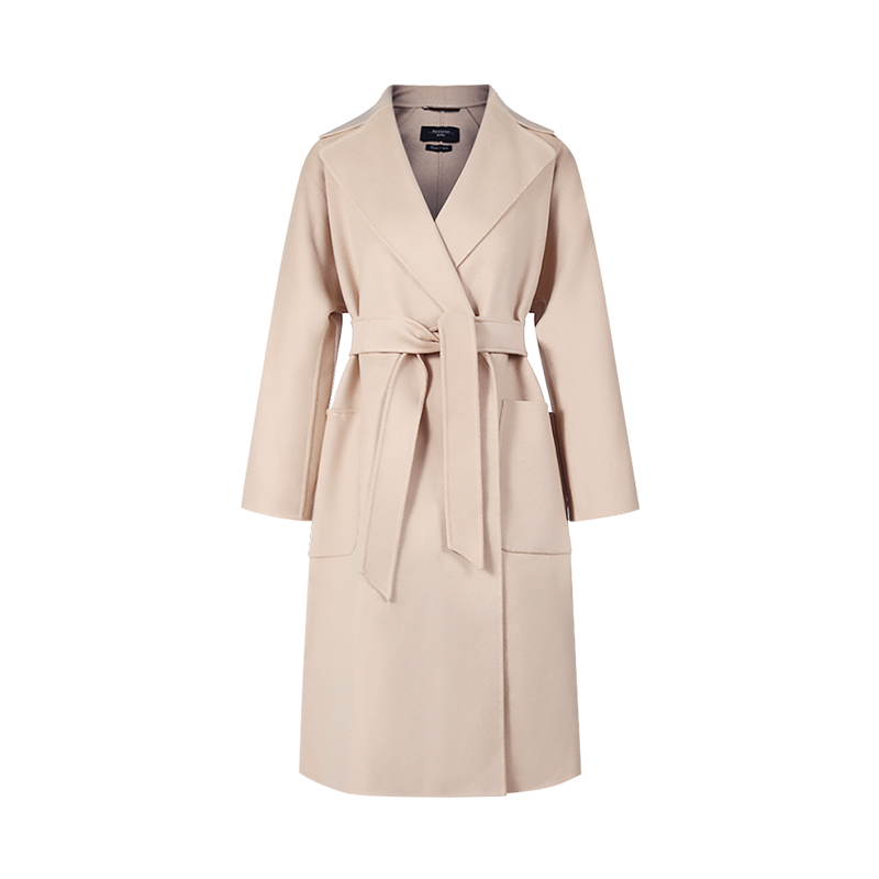 麦丝玛拉 Max Mara Weekend 女士绵羊毛中长款大衣外套 SELZ