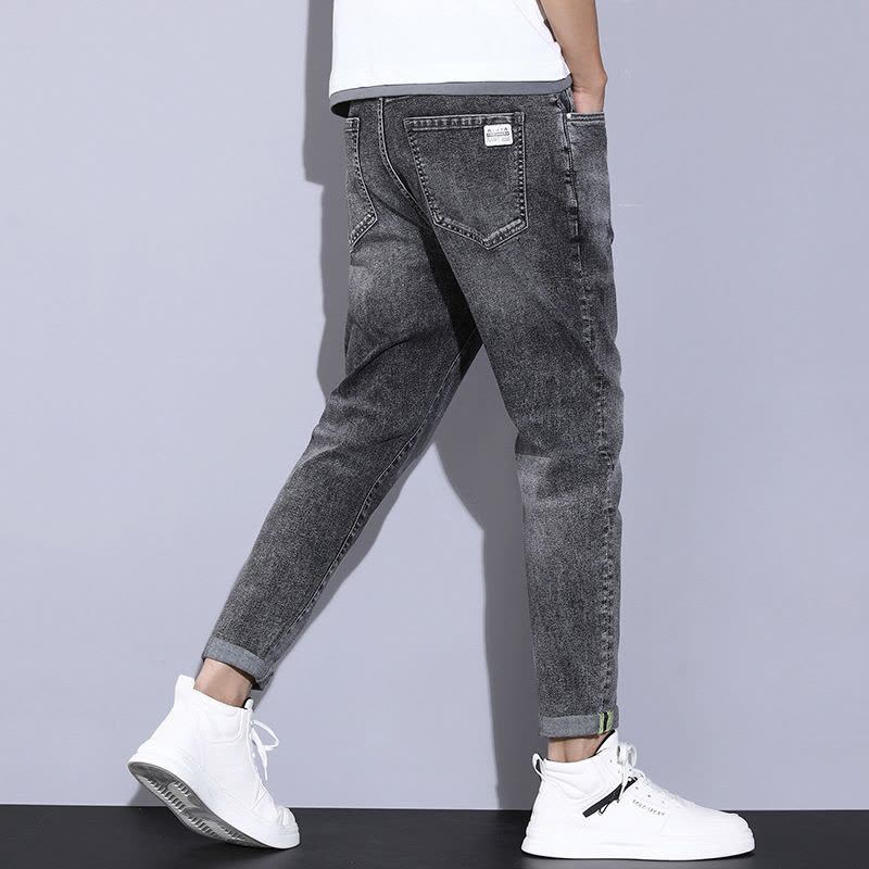 Ceba牛仔裤男 宽松男士九分牛仔裤子2022百搭 牛仔裤广东新塘镇男图片