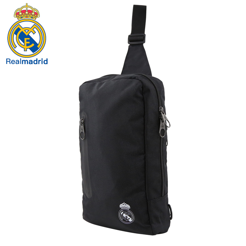 皇家马德里Realmadrid官方正品时尚男女士多功能大容量书包运动户外训练商旅旅行双肩挎包背包黑色