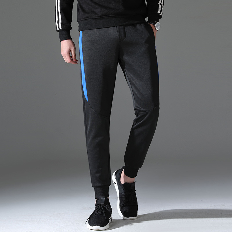 运动裤男裤子韩版潮流秋冬男士休闲裤潮流宽松卫裤简约九分束脚裤