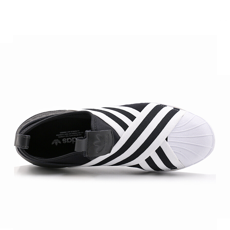 adidas阿迪达斯三叶草2018superstarsliponw夏季女鞋经典休闲鞋ac8582