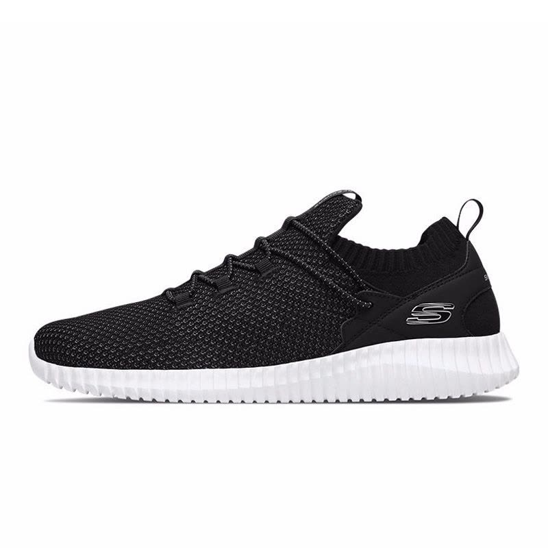 Skechers斯凯奇男鞋新款一脚套运动鞋 简约舒适懒人休闲鞋 52527图片