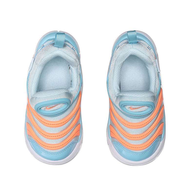 NIKE耐克男女婴童休闲鞋毛毛虫系列舒适轻便运动鞋343938 343938-429薄雾黄玉黄+脉冲橙+视线蓝+