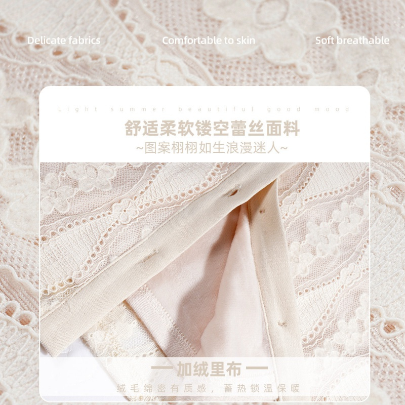 OUNIXUE欧昵雪 | [花边拼接加绒蕾丝衫]秋冬季淑女立领直筒上衣时尚衬衫女