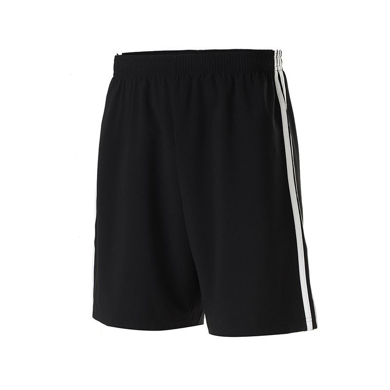 adidas阿迪达斯男子运动短裤足球训练休闲运动服CF0709 L CF0709黑+白