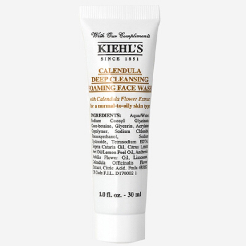 [专柜正品 顺丰速运]Kiehl’s 科颜氏 洗面奶/洁面乳 金盏花泡沫洁面啫喱 30ml