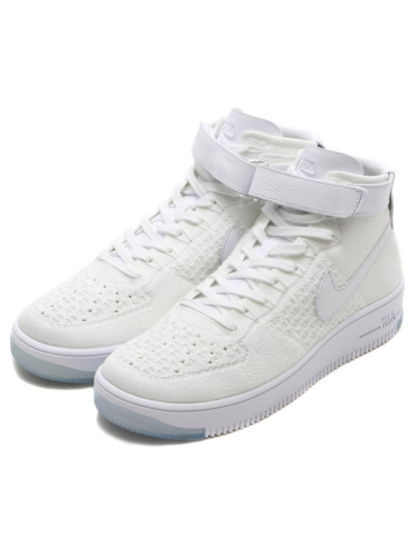NIKEAIRFORCE1FLYKNITAF1全白飞线空军一号板鞋81742