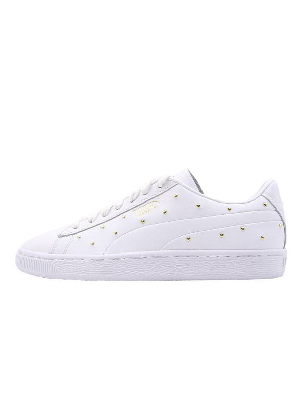 彪马PUMA 女子 休闲鞋 板鞋 BASKET STUDS 运动防滑低帮休闲鞋 369298-01