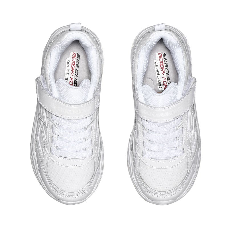 【自营】Skechers斯凯奇童鞋休闲鞋厚底舒适轻质男童运动鞋95357L 95357L/BBK全黑色
