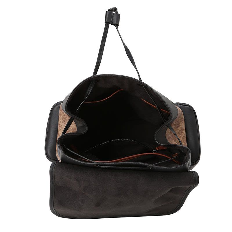 蔻驰COACH 男士双肩包 老花拼皮C1059图片