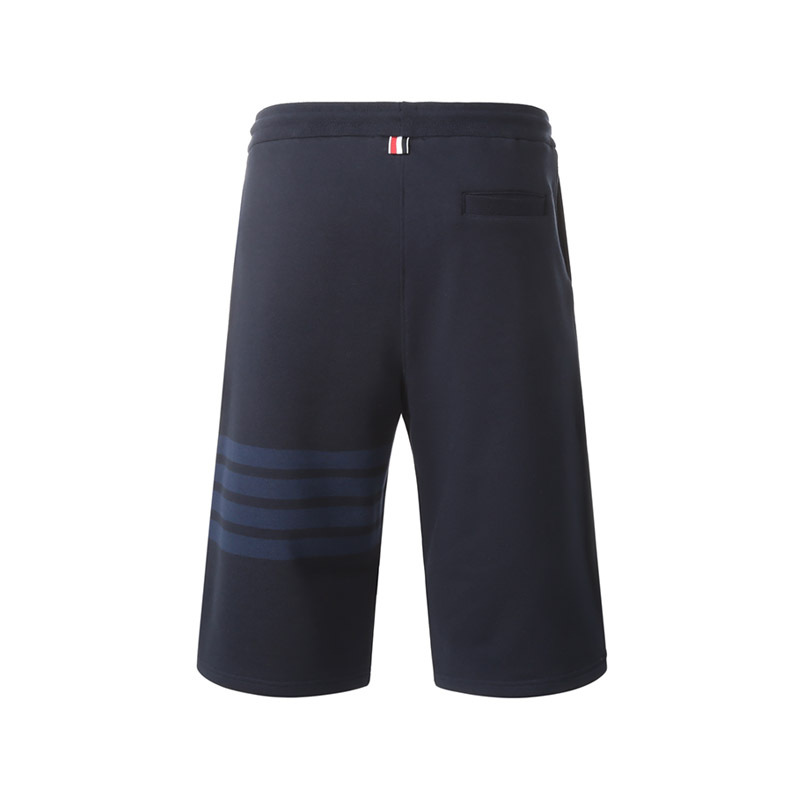 THOM BROWNE 汤姆·布朗 男士棉质系带休闲运动短裤 MJQ012A 06910