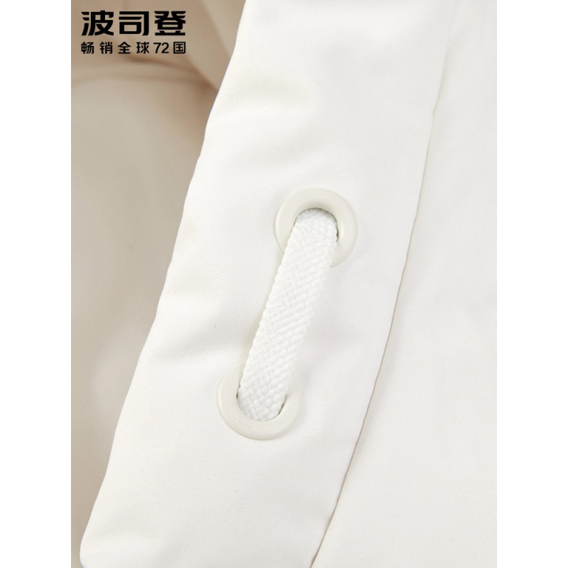 波司登羽绒服女短款新款迪士尼系列米奇印花外套潮