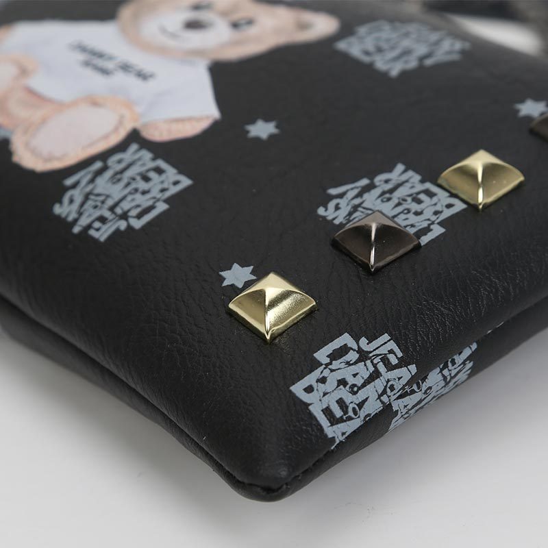 DANNY BEAR JEANS休闲百搭JEANS熊女式单肩斜挎包DJB8816085