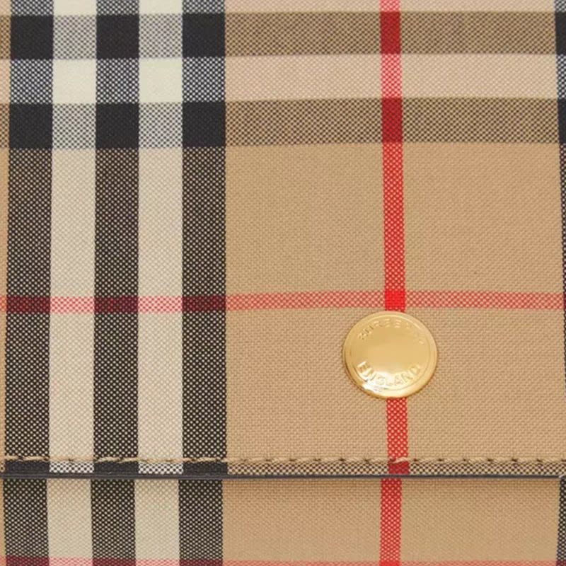 预售BURBERRY Vintage 格纹斜背包 小号图片