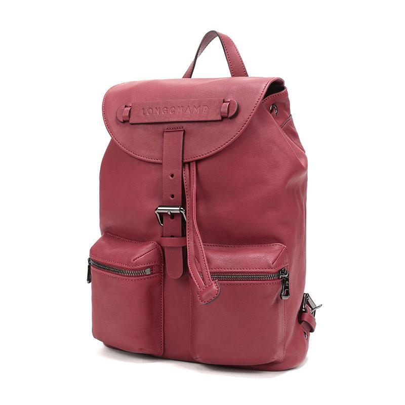 longchamp珑骧中性longchamp3d系列牛皮小号双肩包1556770