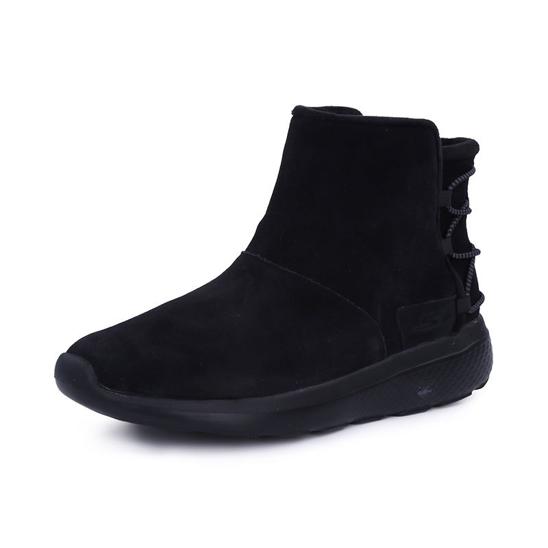 Skechers/斯凯奇女士轻质一脚套短靴女鞋雪地靴靴子休闲鞋14637