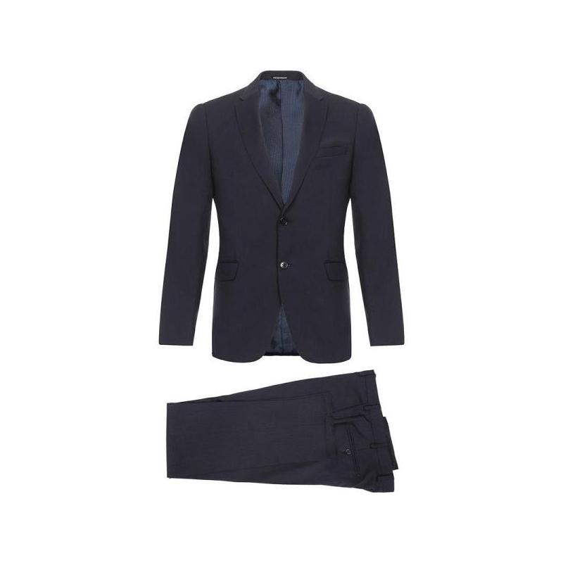 EMPORIO ARMANI 阿玛尼 男士羊毛西服套装 11VMET 01504