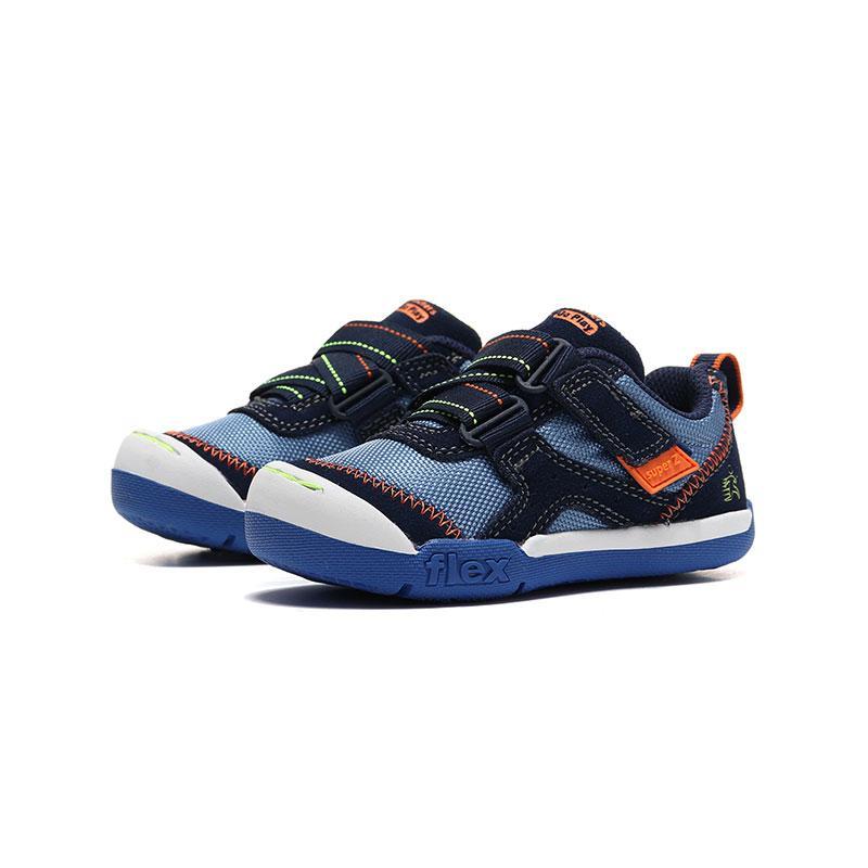 【自营】Skechers斯凯奇男小童休闲鞋耐磨低帮魔术贴运动鞋97880N 97880N/NVLB海军浅 24码/135