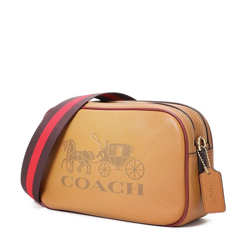Coach 压花马车图案相机单肩包 F72704图片