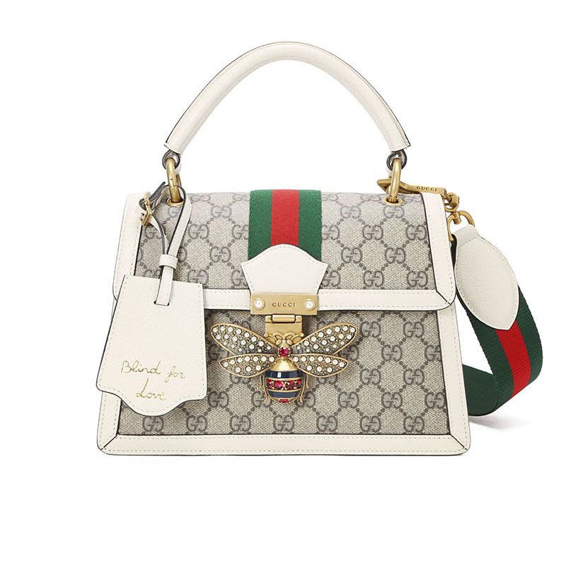 GUCCI Queen Margaret GG手提单肩包 476541小号 25x17x11.5CM图片