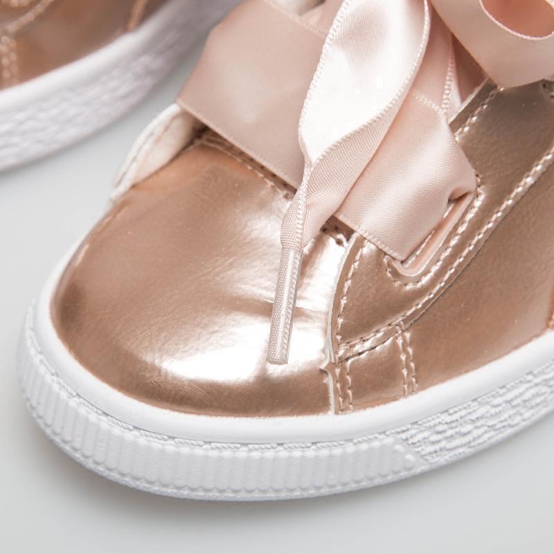彪马PUMA BASKET HEART LUNAR 女童蝴蝶结休闲板鞋 运动鞋女鞋