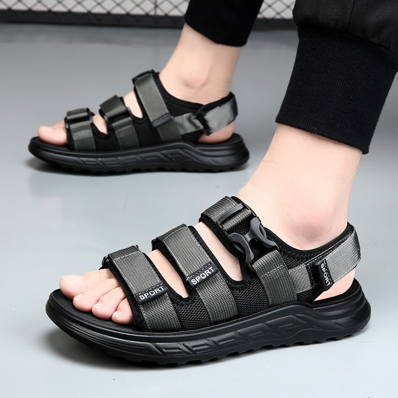凉鞋男夏季新款户外运动休闲沙滩鞋男士防滑防水凉鞋男款外穿